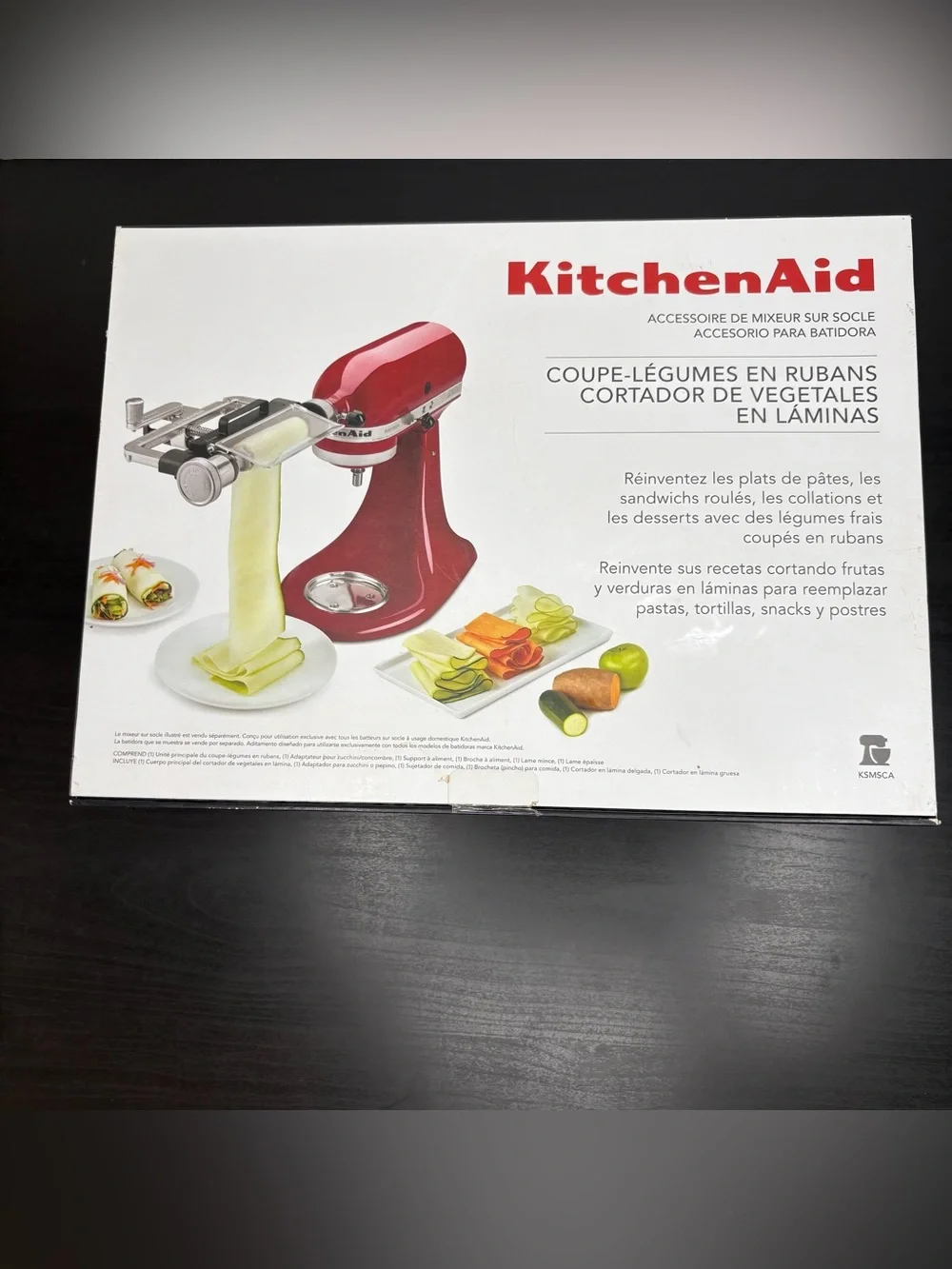 KitchenAid Vegetable Sheet Cutter Stand Mixer Attachment New Open Box Kitchen